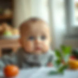 Developmental milestones in a 7-month-old baby