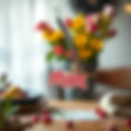 Heartwarming message for mom