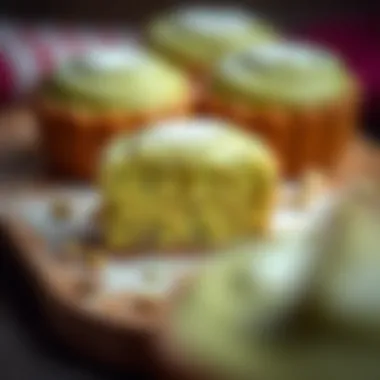 The Rich Texture of Antep Pistachio Dessert Traditional Antep pistachio dessert showcasing its texture