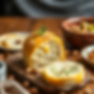 Gourmet Presentation of the İzmir Bombası Gourmet presentation of the Antep pistachio İzmir bombası