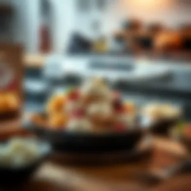 Delicious dish prepared using Arçelik oven range