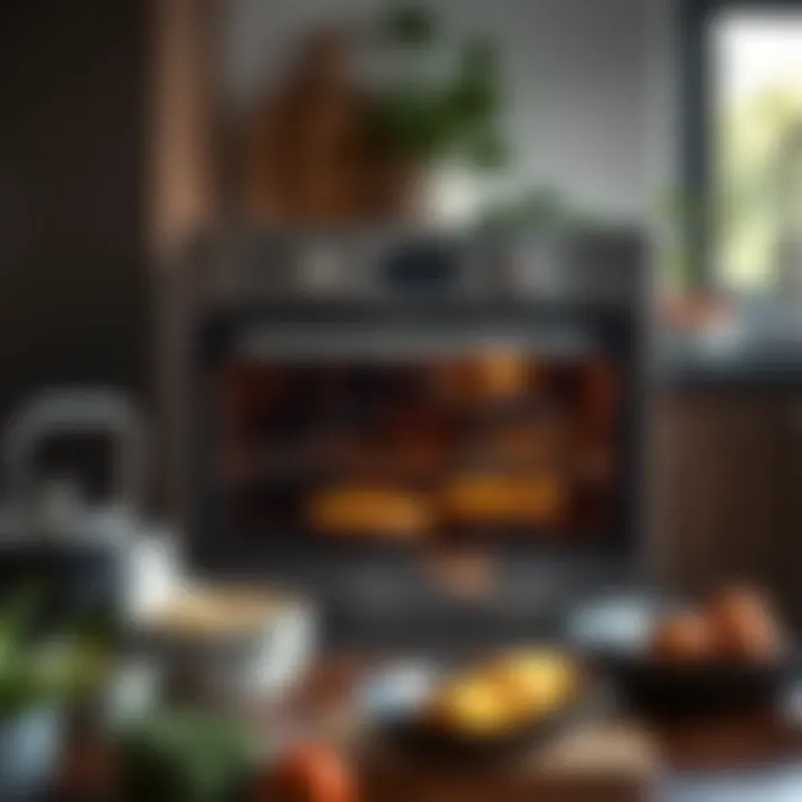 User-friendly design of Arçelik oven with various cooking modes