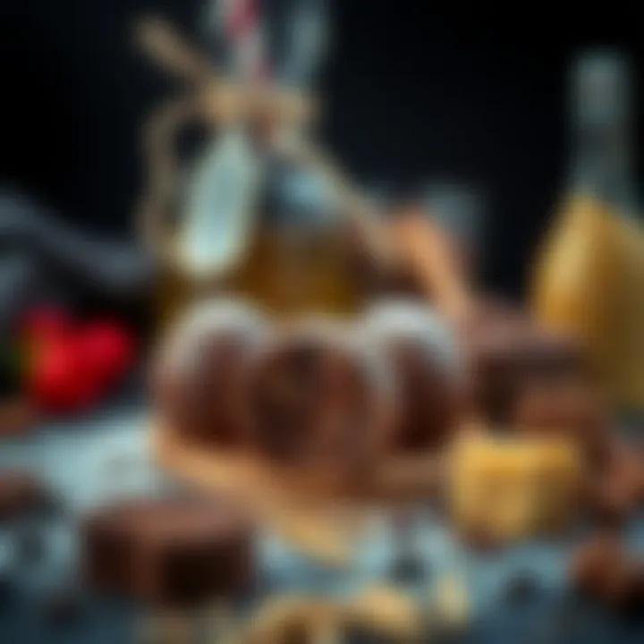 Essential ingredients for the perfect Chocolate Bomb Ingredients needed for a chocolate bomb recipe