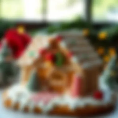 Charming Gingerbread House Creations Creative gingerbread house with charming details
