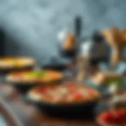 Electric pizza pan showcasing various models