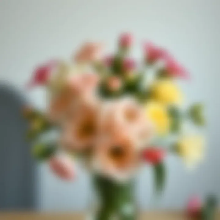 Elegant Flower Bouquet for Mother's Day An elegant bouquet of flowers symbolizing love and appreciation for mothers