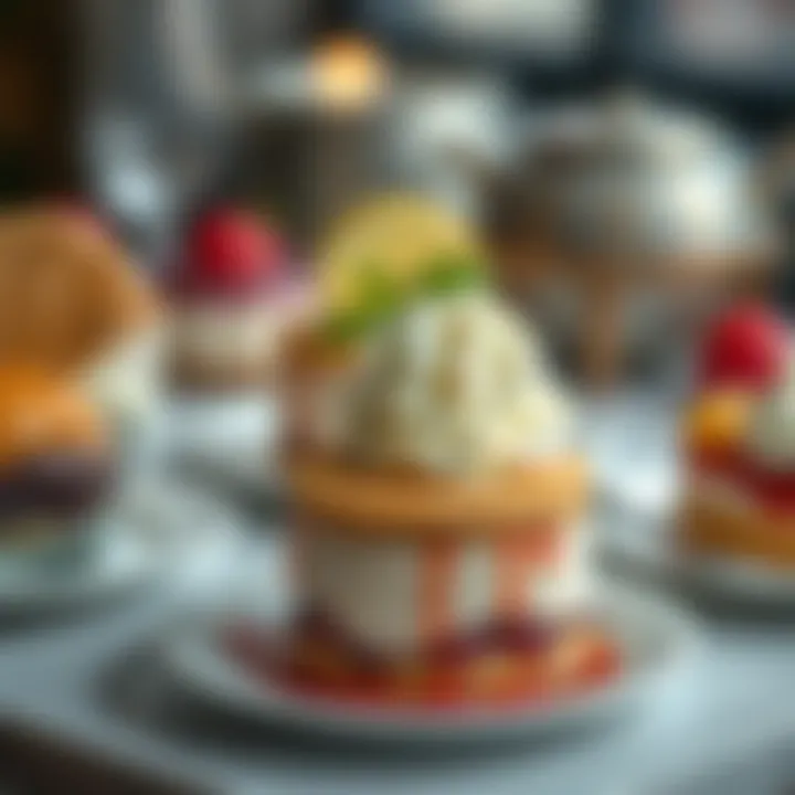 Assorted Desserts for Iftar Delightful dessert selection featured in the iftar menu.