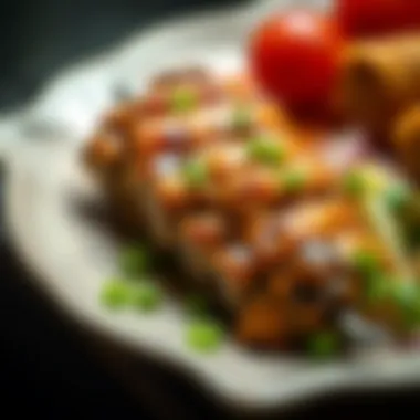 Delicious Kebab Dish Close-up of a flavorful kebab dish served at Filizler Köftecisi.