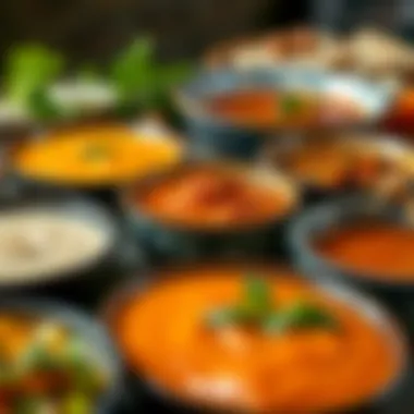 Sauces and Side Dishes for Hacıoğlu Pide An array of sauces and side dishes that complement Hacıoğlu pide.