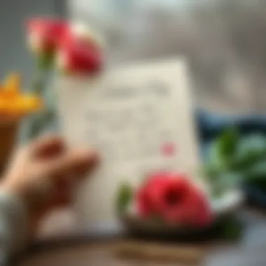 Meaningful Letter of Gratitude for Mother's Day A meaningful handwritten letter expressing gratitude and love for a mother