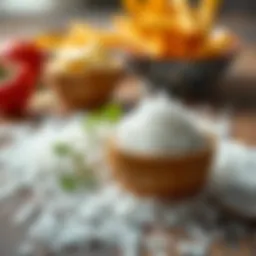 Salt as a common ingredient in processed foods