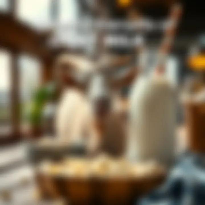 Health Benefits of Goat Milk An infographic illustrating the health benefits of goat milk.