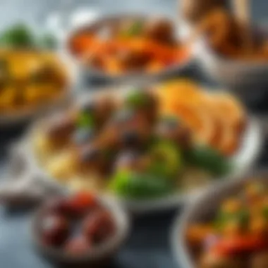 Healthy Side Dishes for Grilled Meatballs A selection of healthy side dishes complementing grilled meatballs