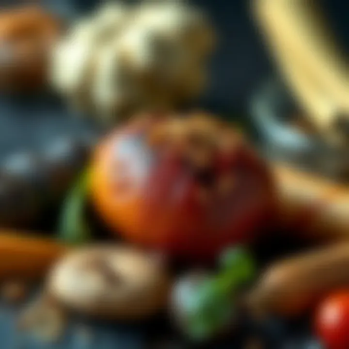 A selection of histamine-rich foods to avoid