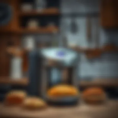 Bread Machine in a Kitchen Bread machine in a kitchen