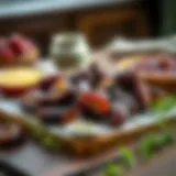 Delicious dates on a wooden table