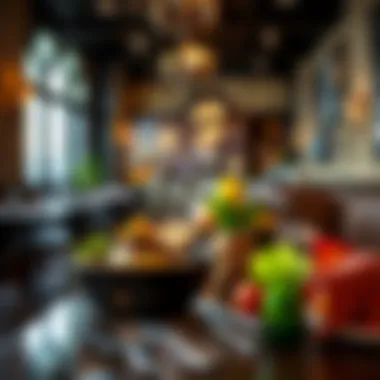 Exquisite dishes presented elegantly at İzmir Asansör Restaurant