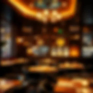 Interior design of İzmir Asansör Restaurant showcasing its unique ambiance