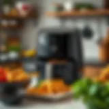 Karaca Airfryer XL 2 in 1 on a kitchen countertop