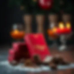 Rich red packaging of Ulker chocolate showcasing its premium quality.