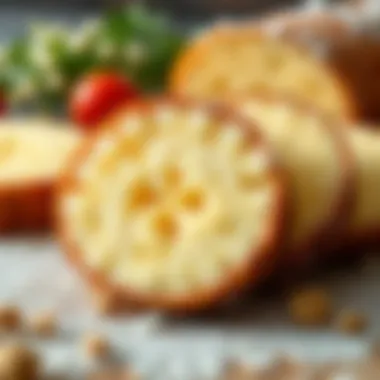 Detailed View of Kudret Narı's Unique Texture A close-up of sliced Kudret Narı showcasing its texture