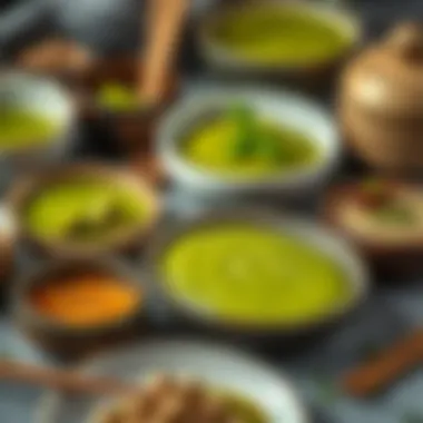 Assorted Matcha Dishes Assorted matcha-based dishes and desserts