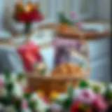 Personalized Gift Basket for Mother's Day A beautifully arranged gift basket filled with personal touches for Mother's Day