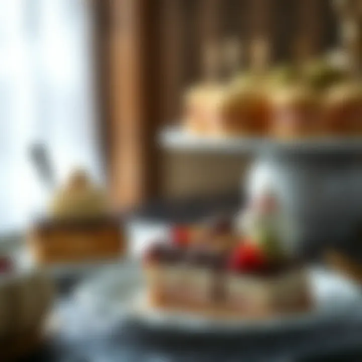 An assortment of exquisite desserts perfect for iftar.