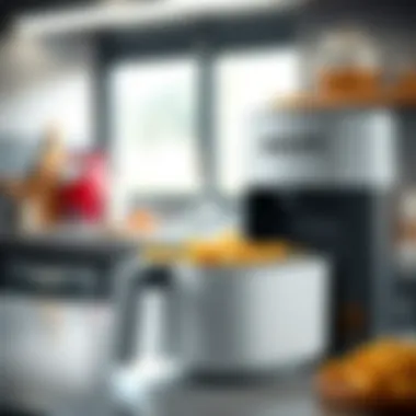 Innovative design of a Philips fryer