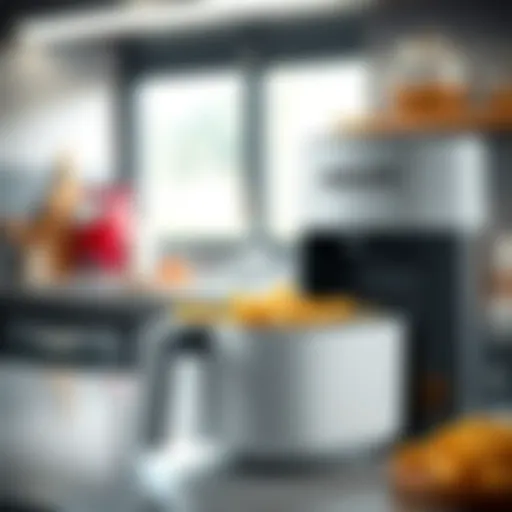 Innovative design of a Philips fryer