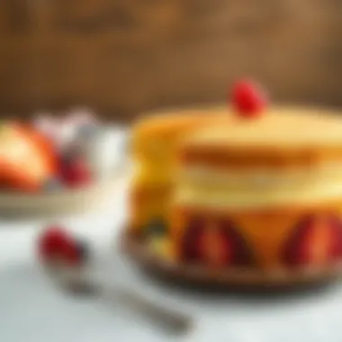 Sponge Cake: The Ideal Rise and Texture Perfectly baked sponge cake
