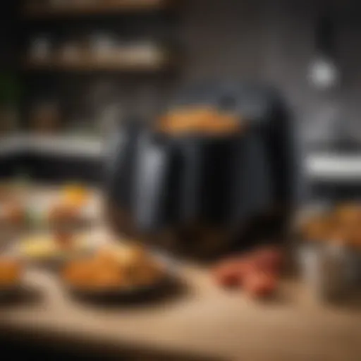 Philips Airfryer XL showcasing its spacious cooking basket