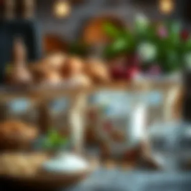 An assortment of Ramadan food packages showcasing traditional ingredients.