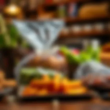 A detailed breakdown of the contents of a typical Ramadan package.