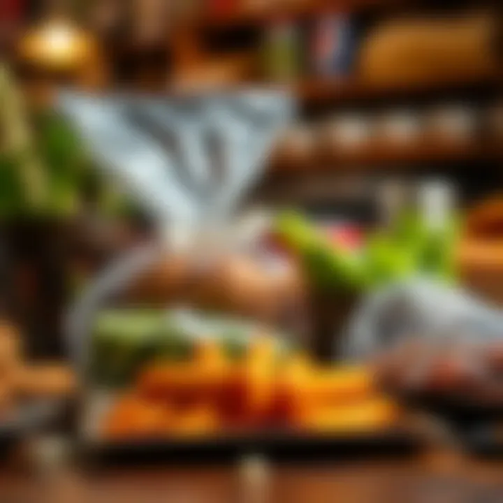 A detailed breakdown of the contents of a typical Ramadan package.