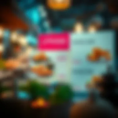 An online shopping platform displaying Ramadan package prices.