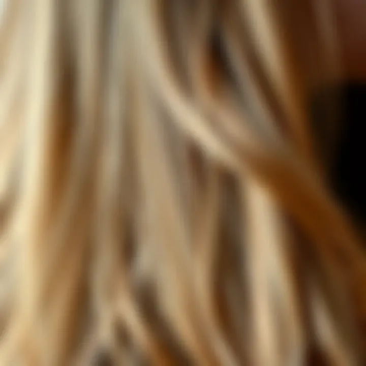A close-up of healthy, shiny hair nourished by rose water