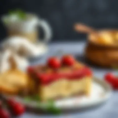 A Modern Twist on Classic Sarma Desserts Modern Presentation of Sarma Delight