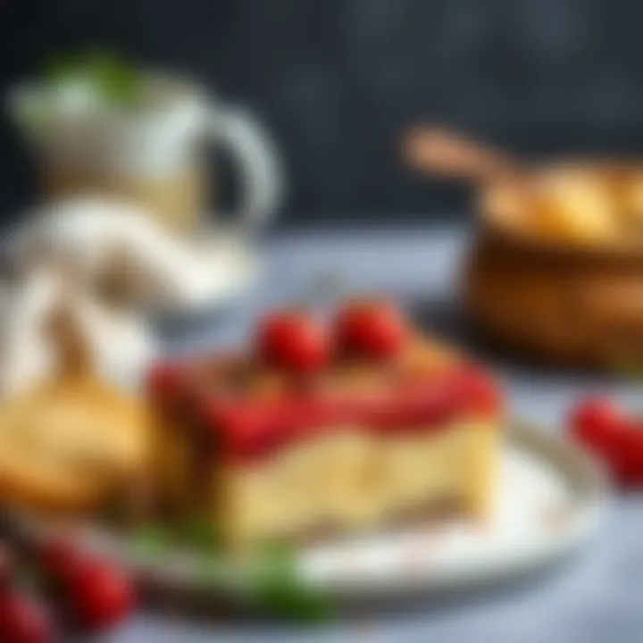 A Modern Twist on Classic Sarma Desserts Modern Presentation of Sarma Delight