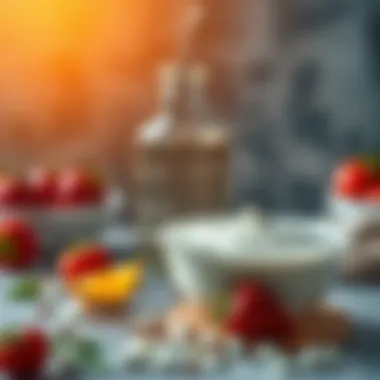 The Nutritional Value of Sok Yogurt Nutritional benefits of sok yogurt displayed in a vibrant infographic