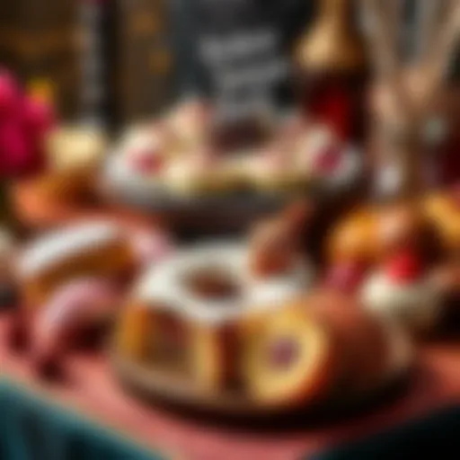 Celebration of Sugar Feast with traditional sweets