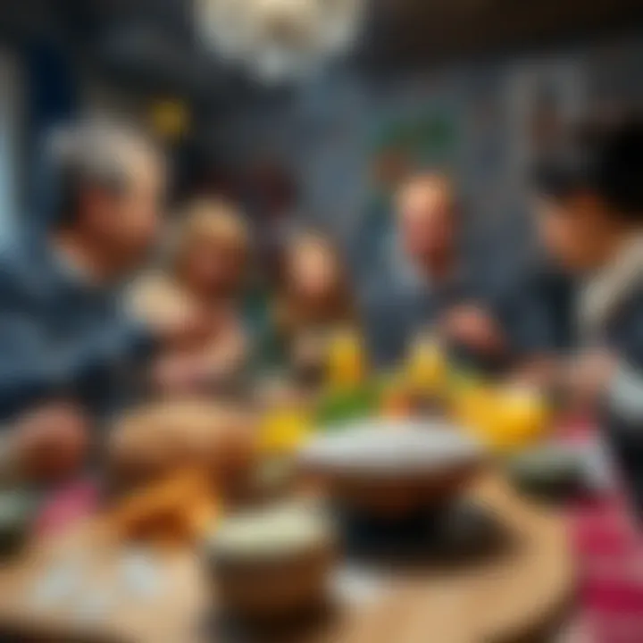 Family Gathering During Sugar Feast Family gathering during Sugar Feast