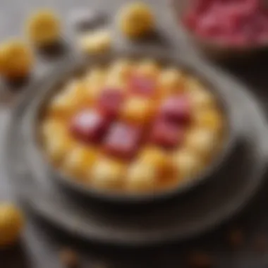 Traditional Turkish Delight Traditional Turkish semolina dessert served elegantly