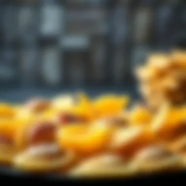 Diverse Shapes of Seashell Pasta An array of different types of seashell pasta showcasing their unique shapes