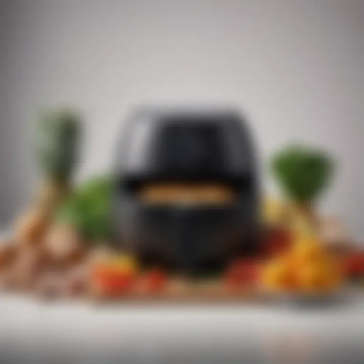 An array of fresh ingredients ready to be transformed into delicious meals using the air fryer.