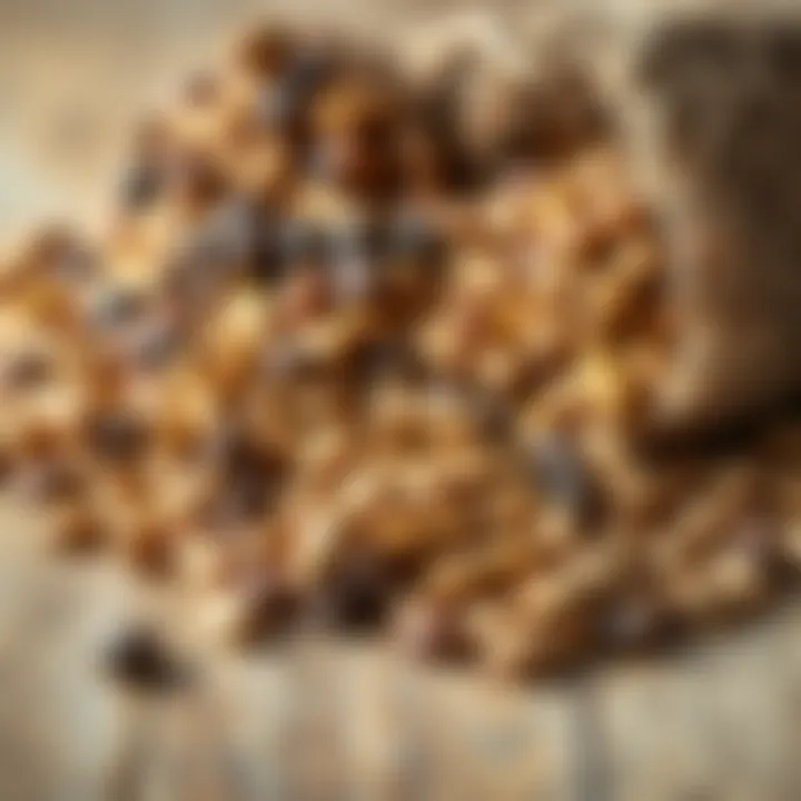 An assortment of dried Yayla legumes on a wooden surface, emphasizing their natural appeal.