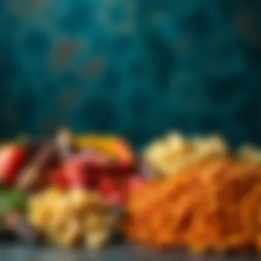 A vibrant display of various types of Yayla legumes showcasing their colors and textures.